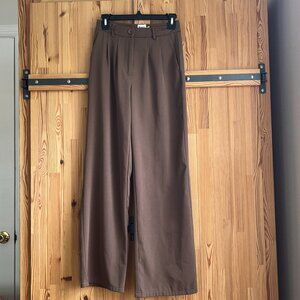 Princess Polly brown trousers size 2